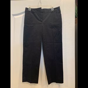 Willie smith black crop pants Size 8P